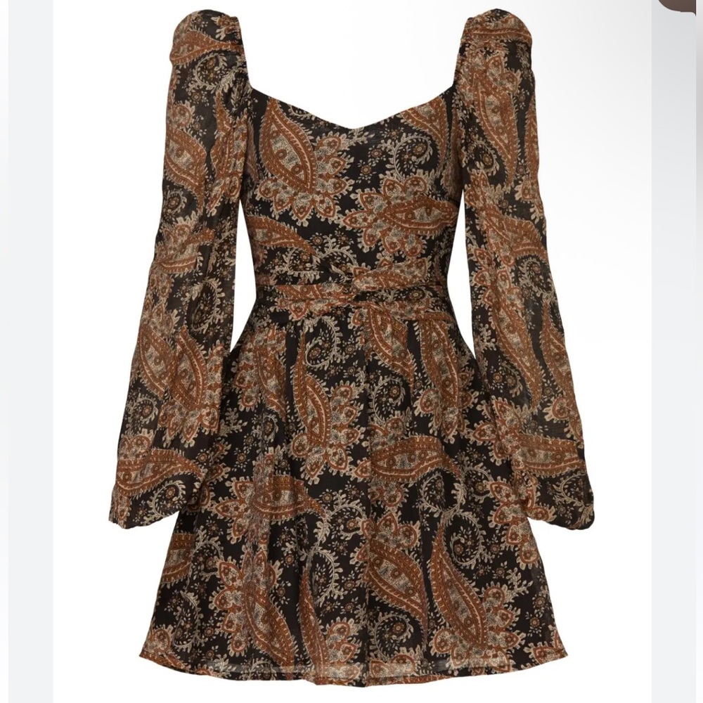 MINKPINK Persian Paradise Paisley Dress | Medium